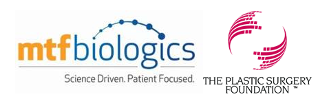 MTF Biologics and The Plastic Surgery Foundation Logos